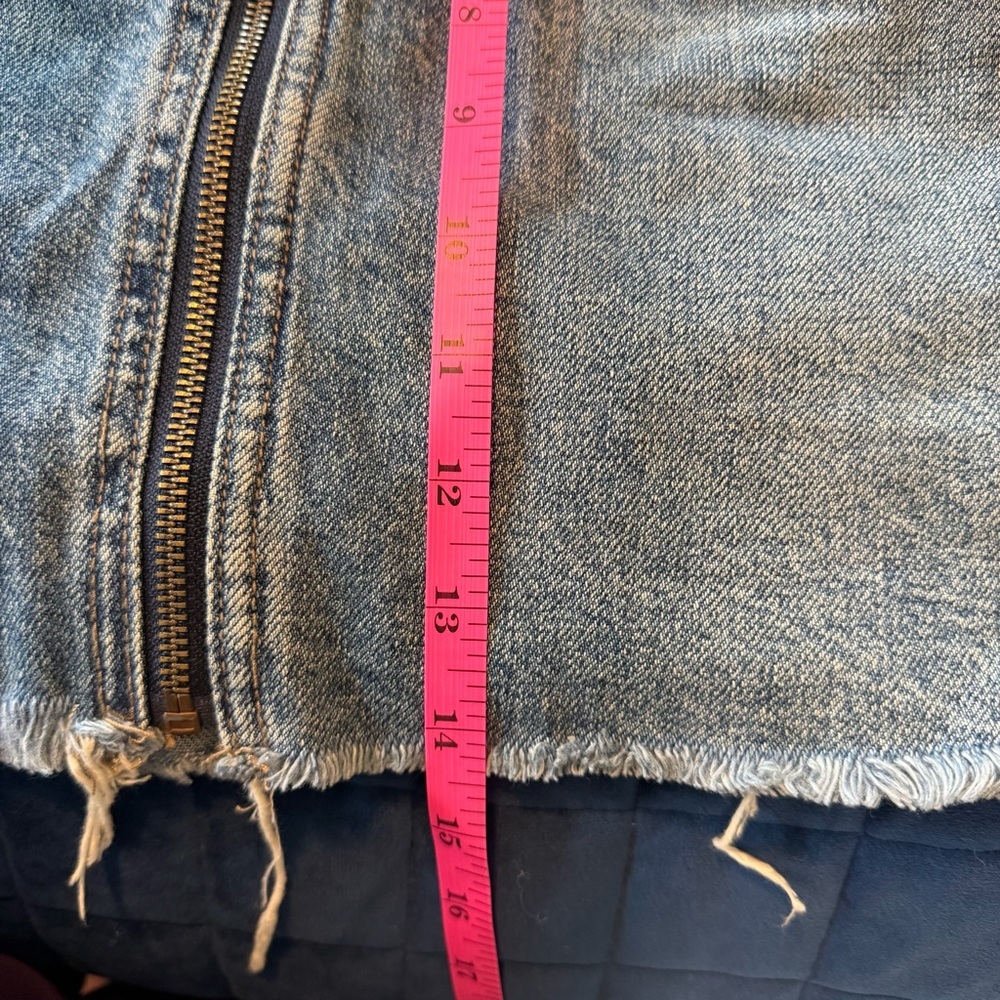 WE THE FREE x Free People Denim Women's Skirt Size 29 - Picture 4 of 5